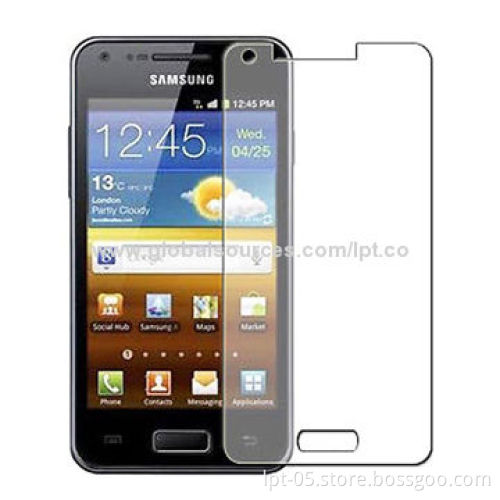 2.5D Round Glass Screen Protectors for Samsung GT i9070 Galaxy S Japan Advance Film